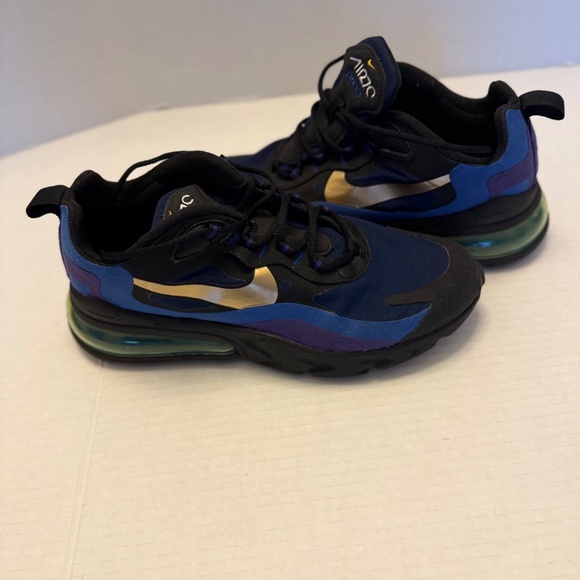 Nike Mens Air Max 270 React AO4971-005 Blue Running Shoes Sneakers Size 7 main image 5